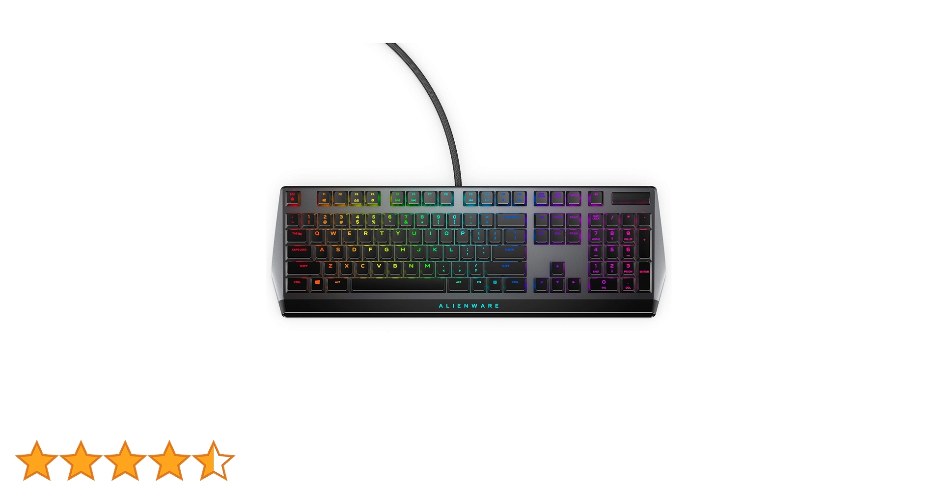 【未開封新品】ALIENWARE/DELL ゲーミングキーボード AW510K Alienware Low Profile RGB Mechanical Gaming Keyboard: AW510K